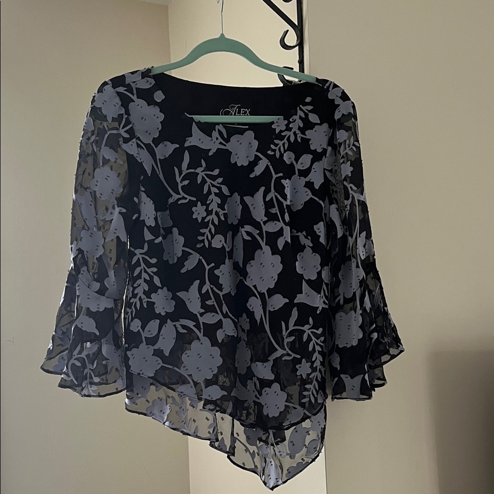 Alex Evenings Formal Blouse